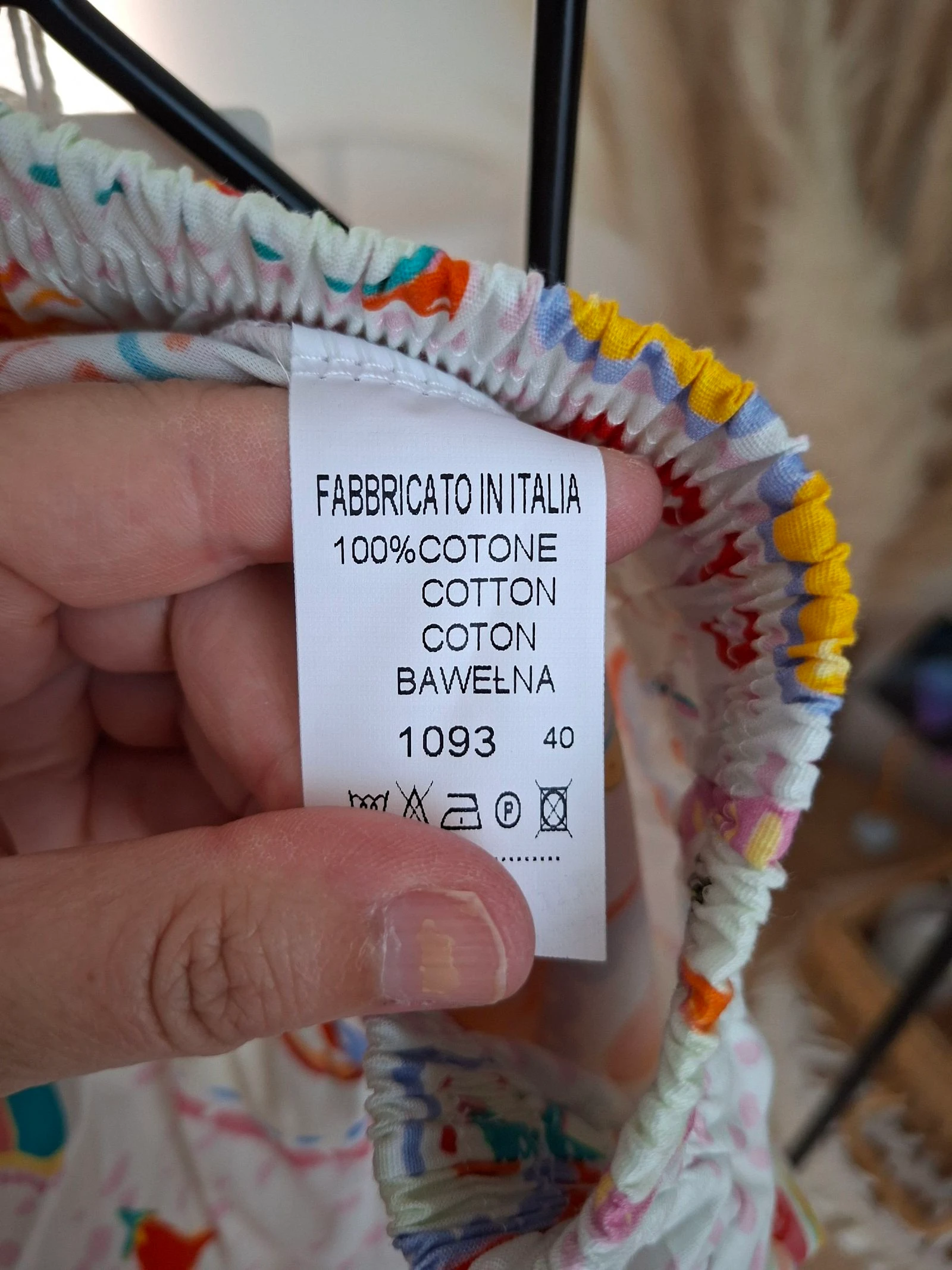 Calça de perna larga com estampa verão, tamanho único – photo 4